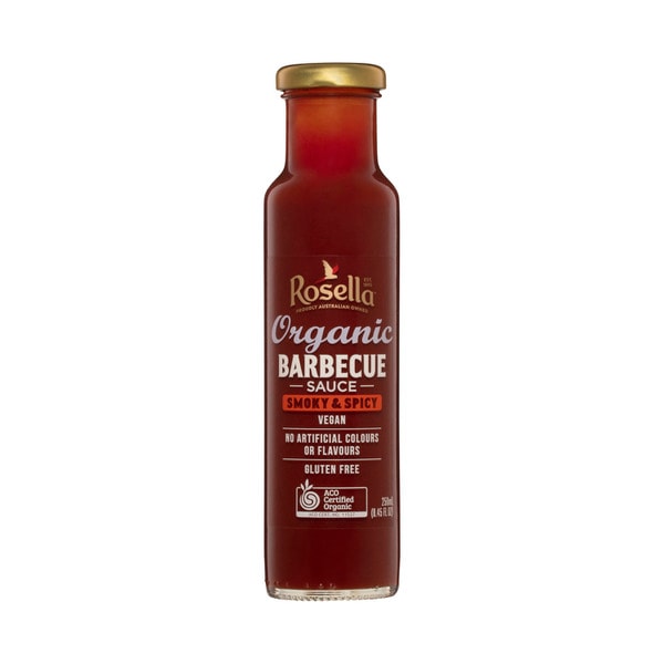 Rosella Organic Smoky & Spicy BBQ Sauce | 250mL