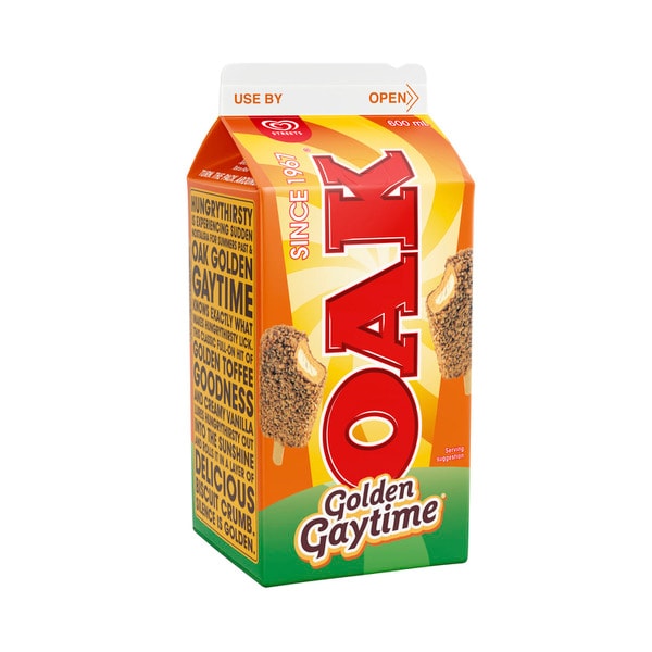 Oak Golden Gaytime Flavoured Milk | 600mL