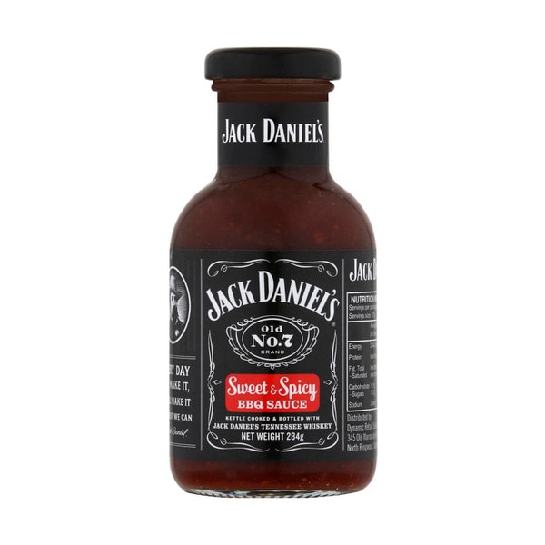Jack Daniels Sweet & Spicy BBQ Sauce | 284g