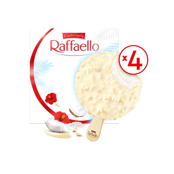 Raffaello Frozen Dessert Coconut & Almond 4 Pack | 188g