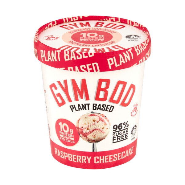 Gym Bod Plant Based Raspberry Cheesecake | 475mL