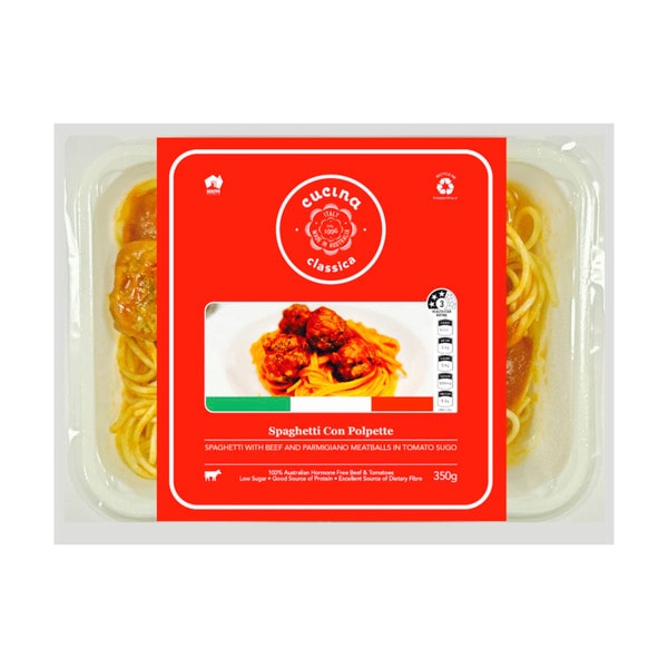 Cucina Classica Spaghetti Meatball | 350g