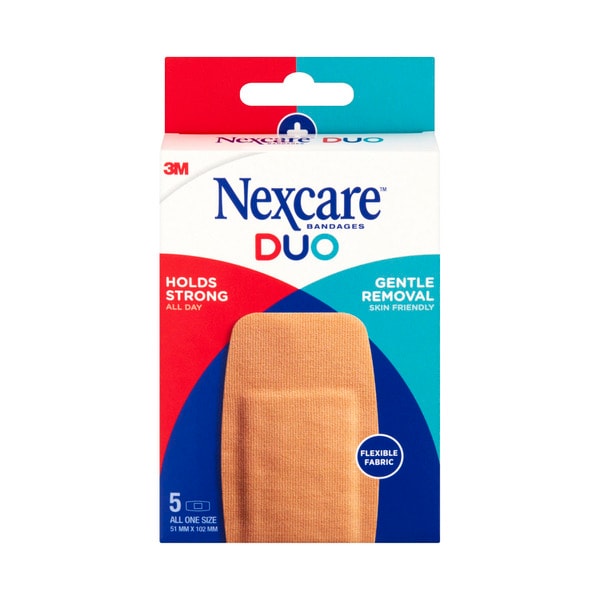 Nexcare Adhesive Strips Duo | 5 pack