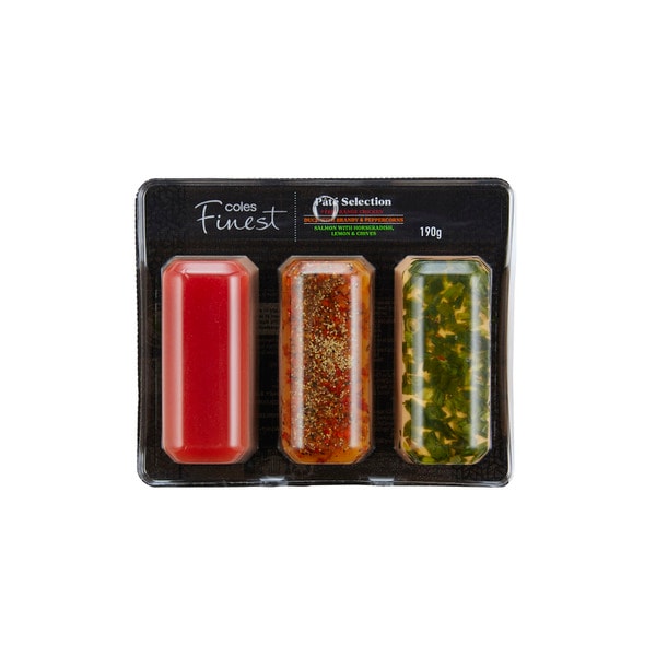 Coles Finest Triple Pate Pack | 190g