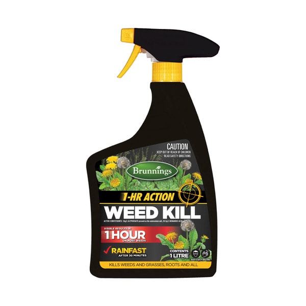 Brunnings 1 Hour Fast Action Weed Killer RTU | 1L