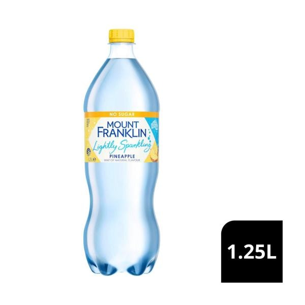 Mount Franklin Lightly Sparkling Pineapple | 1.25L