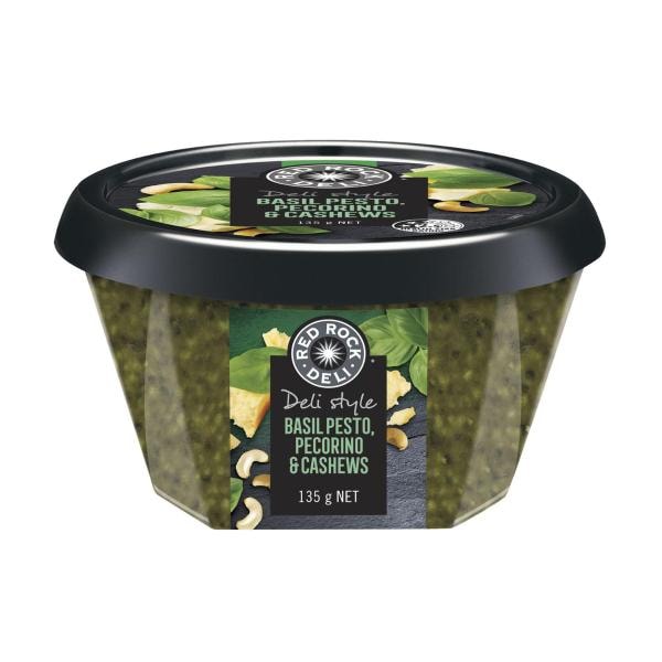 Red Rock Deli Dip Basil Pesto Pecorino & Cashew | 135g