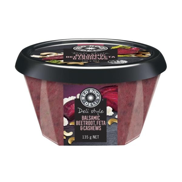 Red Rock Deli Dip Balsamic Beetroot Feta & Cashew | 135g