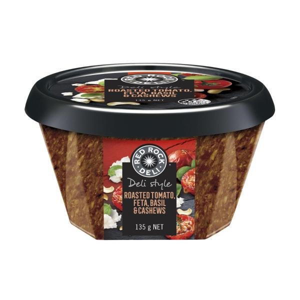 Red Rock Deli Dip Roasted Tomato Feta Basil & Cashew | 135g
