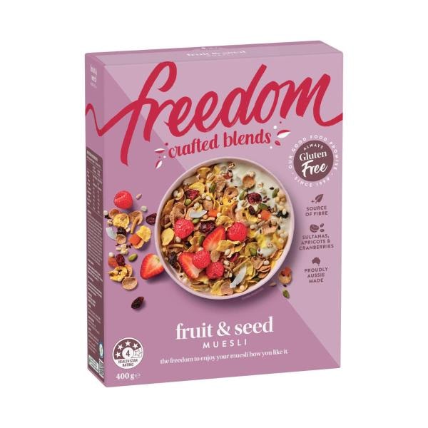 Freedom Crafted Blends Fruit & Seed Muesli | 400g