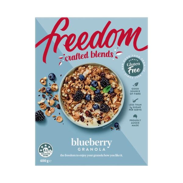 Freedom Crafted Blends Blueberry Granola | 400g