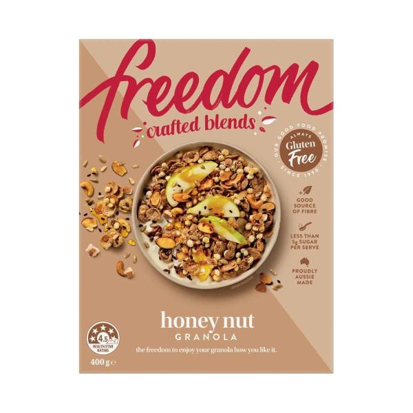 Freedom Crafted Blends Honey Nut Granola | 400g