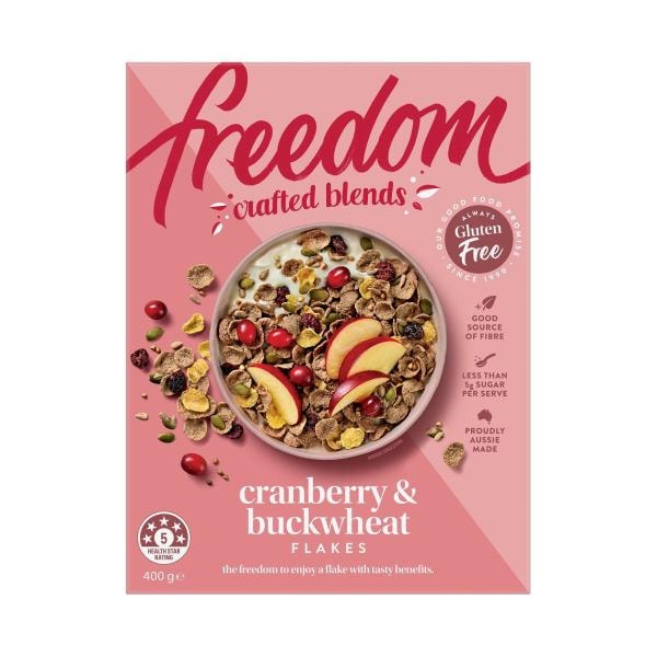Freedom Crafted Blends Cranbery & Buckwheat Flakes | 400g