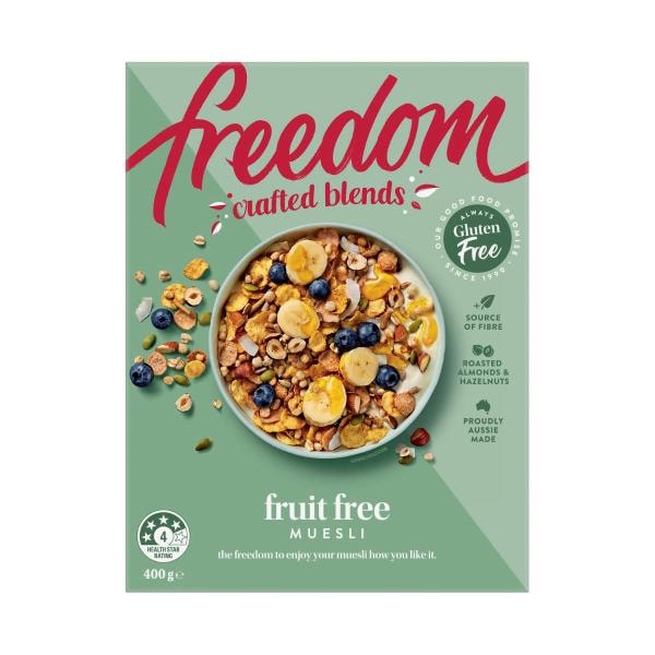Freedom Crafted Blends Fruit Free Muesli | 400g