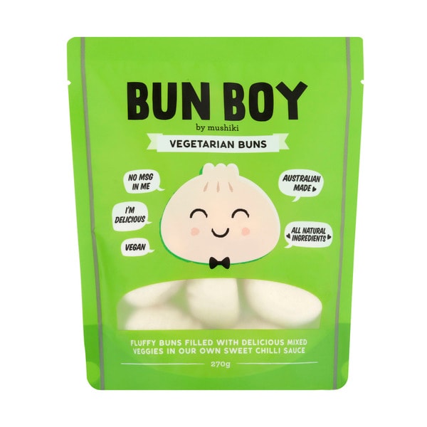 Bun Boy Vegetarian Buns | 270g