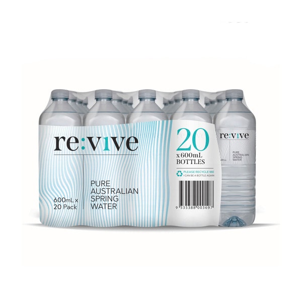 Revive Spring Water 20x600mL | 20 pack