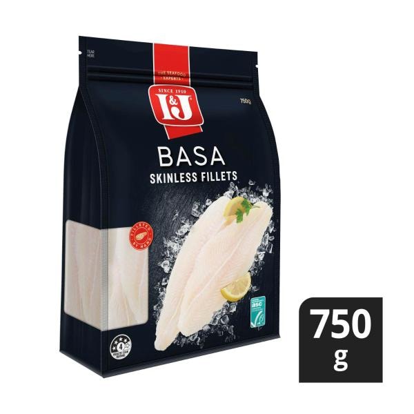 I&j Frozen Basa Fillets | 750g