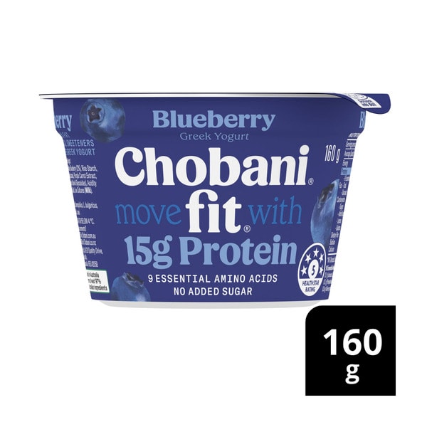 Chobani Fit High Protein Greek Yogurt Blueberry | 160g