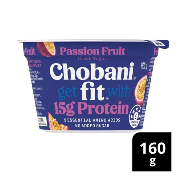 Chobani Fit High Protein Greek Yogurt Passionfruit | 160g