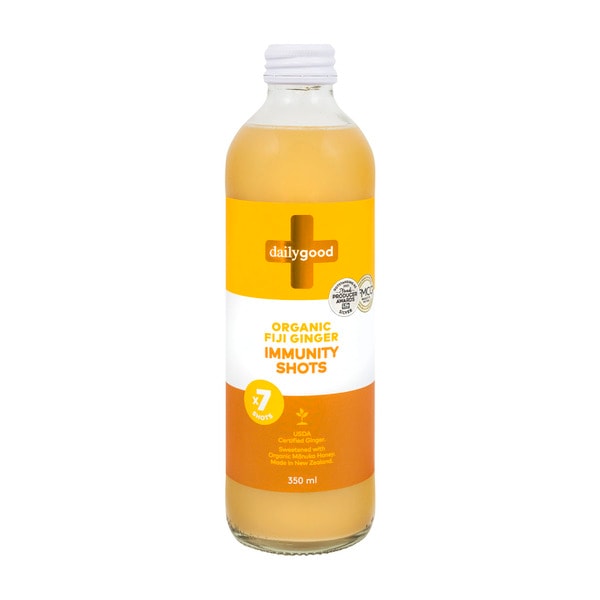 Daily Good Organic Fiji Ginger Immunity Shots | 350mL