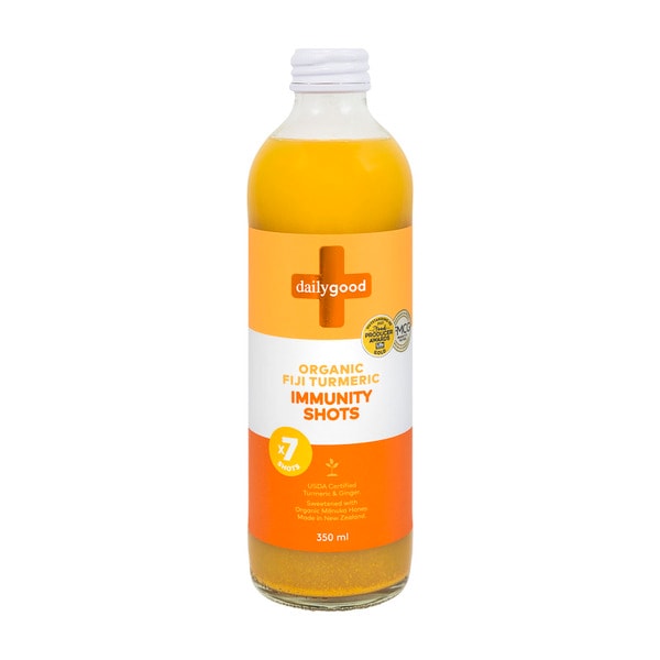 Daily Good Organic Fiji Turmeric Immunity Shots | 350mL