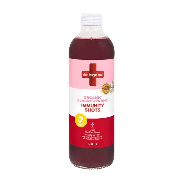 Daily Good Organic Blackcurrant Immunity Shots | 350mL