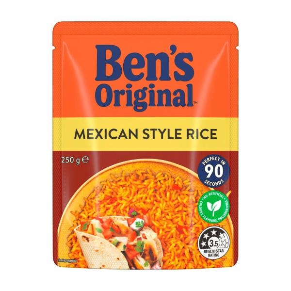 Ben's Original Mexican Style Rice Pouch | 250g