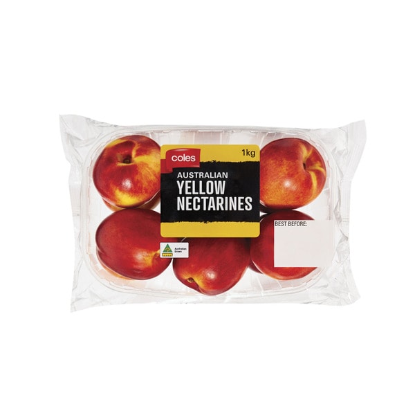 Coles Yellow Nectarines | 1 Kg