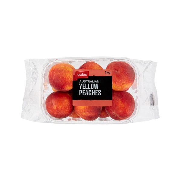 Coles Yellow Peaches | 1kg