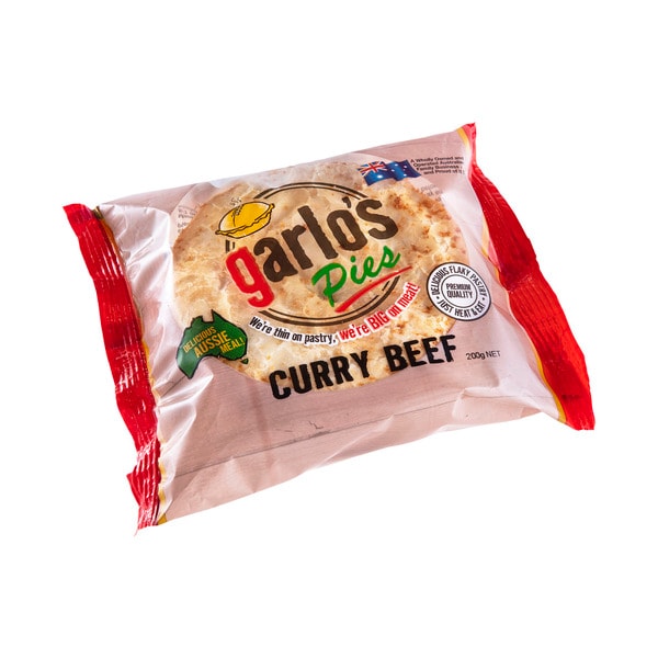 Garlos Curry Beef Pie | 200g