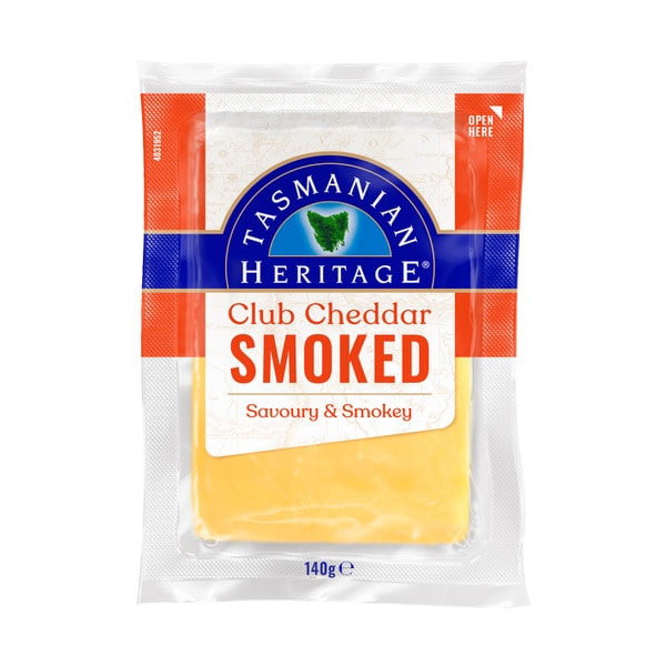 Tasmanian Heritage Club Cheddar Smoked | 140g