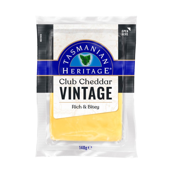 Tasmanian Heritage Club Cheddar Vintage | 140g