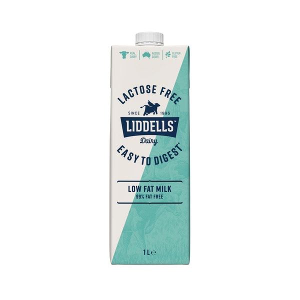 Liddells Lactose Free 99% Low Fat Milk | 1L