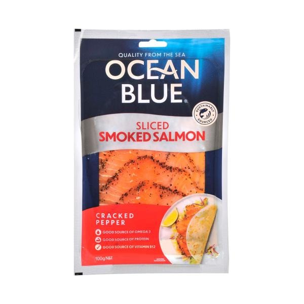 Ocean Blue Smk Salmon Cracked Pepper | 100g