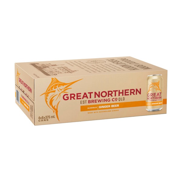 Great Northern Ginger Beer Can 375mL | 24 Pack