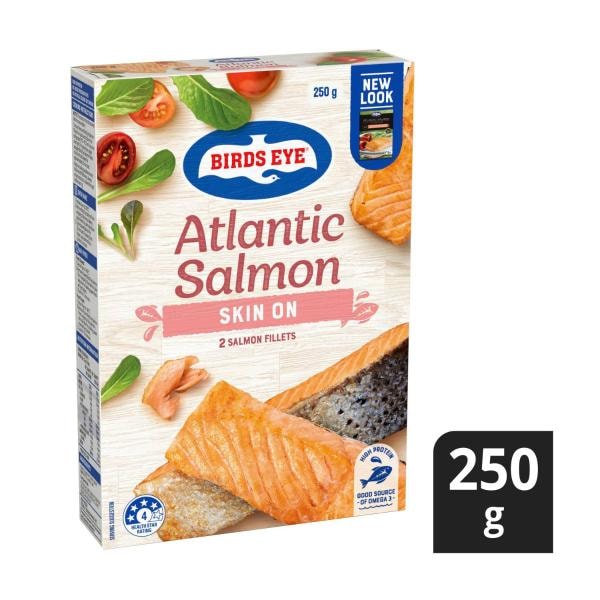 Birds Eye Atlantic Salmon Fillet Natural | 250g