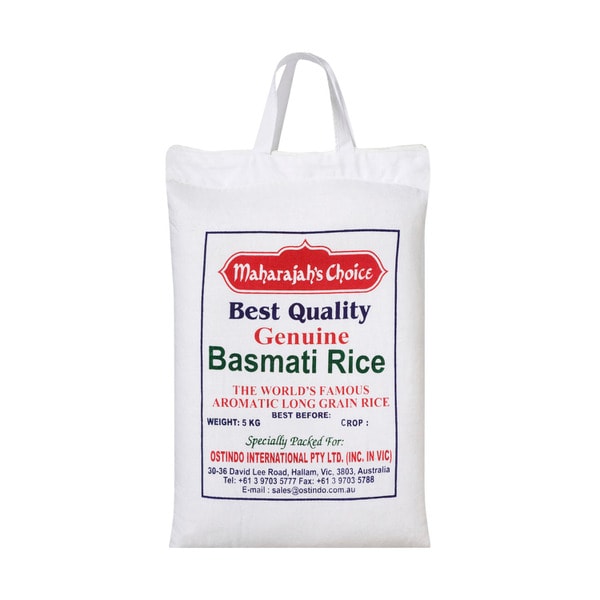 Maharajah's Choice Calico Basmati Rice | 5kg