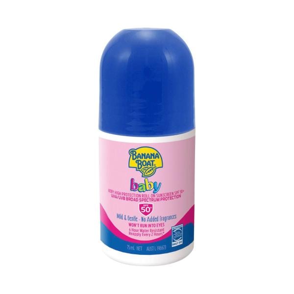 Banana Boat SPF 50+ Baby Roll On Sunscreen | 75mL