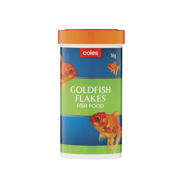 Coles Gold Fish Food Flakes | 36g