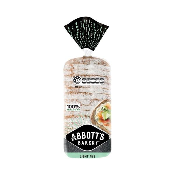 Abbott's Bakery Light Rye Bread | 680g