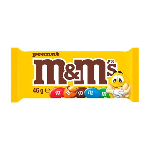 M&M's Peanut Milk Chocolate Snack Bag | 46g