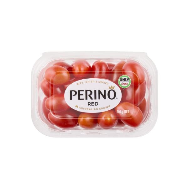Coles Grape Perino Tomatoes Prepacked | 200g