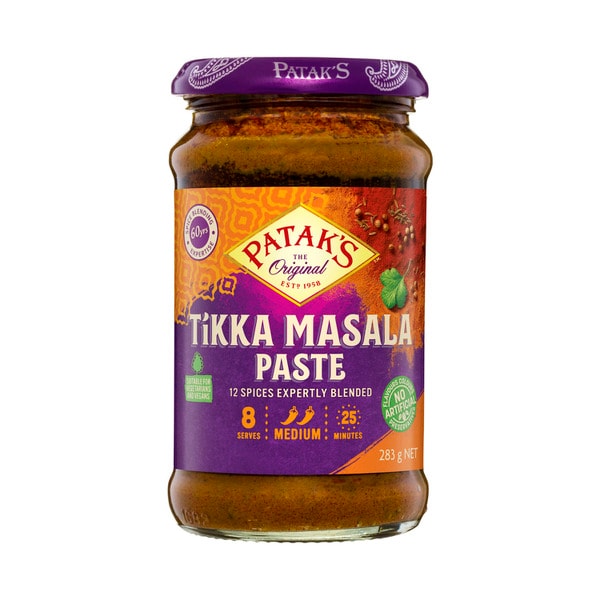 Patak's Tikka Masala Curry Paste Medium | 283g