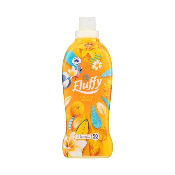 Fluffy Concentrate Liquid Fabric Softener Conditioner Summer Breeze | 1L