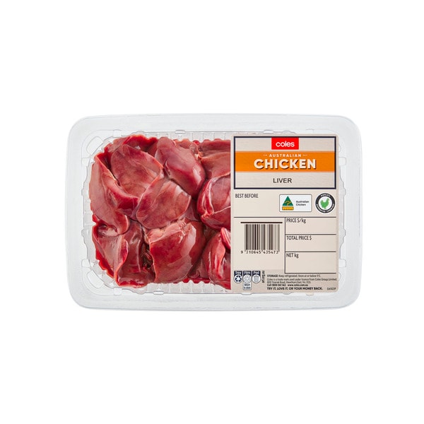 Coles RSPCA Approved Chicken Livers | 500g