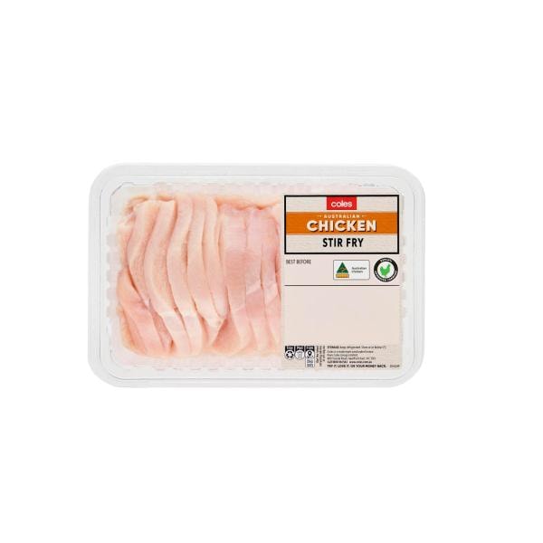 Coles RSPCA Approved Chicken Stir Fry | 600g
