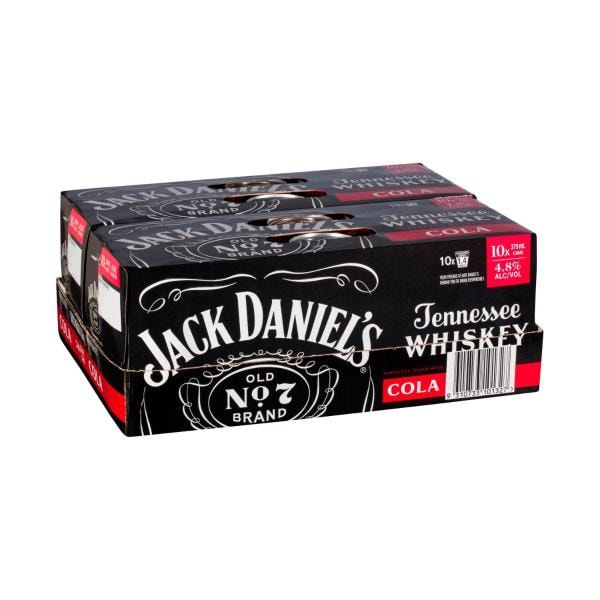 Jack Daniels & Cola Can 375mL | 20 Pack