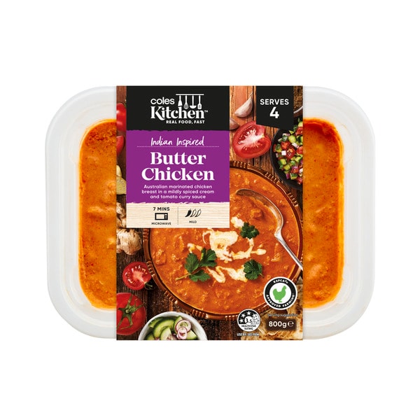 Coles Kitchen Butter Chicken Sauce | 800g