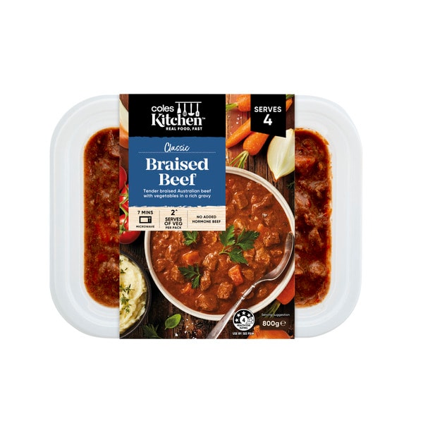 Coles Kitchen Braised Beef Sauce | 800g