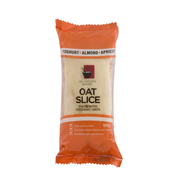 All Natural Bakery Apricot Almond Yoghurt Oat Slices | 100g